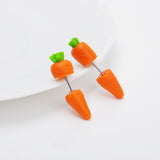 Boucles d'oreilles 3D originales, chat, chien, licorne, renard, panda, lapin