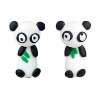 Boucles d'oreilles 3D originales, chat, chien, licorne, renard, panda, lapin