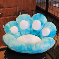 Fauteuil pouf, coussin pour chaise, en forme de patte de chien ou chat