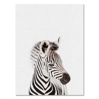 Poster bébés animaux mignons. Peintures imprimées sur toiles. Renard écureuil hérisson girafe ours chouette