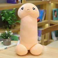 Peluche en forme de pénis géant. Coussin pour adulte, sexe ou gland pour un cadeau insolite