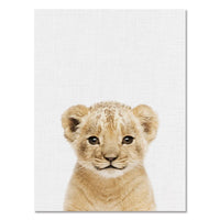 Poster bébés animaux mignons. Peintures imprimées sur toiles. Renard écureuil hérisson girafe ours chouette