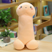 Peluche en forme de pénis géant. Coussin pour adulte, sexe ou gland pour un cadeau insolite