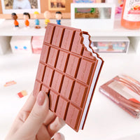 Carnet papier, forme chocolat ! Pour les écrivains gourmands