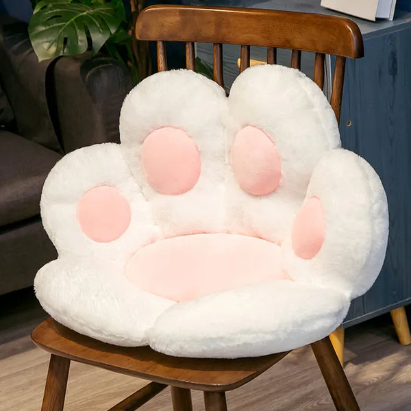 Fauteuil pouf, coussin pour chaise, en forme de patte de chien ou