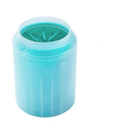 Lave pattes portable pour chiens et chats. Pot avec brosses intégrées