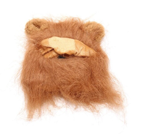 Perruque lion pour chats, déguisement costume chat et petit chien