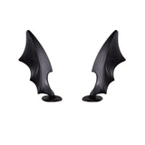 Multicolor Motorcycle Helmet Devil Horns Electric Bike Car Styling Decoration Helmet Stickers Long Short Parts Accessories