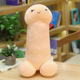 Peluche en forme de pénis géant. Coussin pour adulte, sexe ou gland pour un cadeau insolite