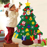 Arbre de noël DIY pour bébés, avec scratchs. Sapin à décorer pour les enfants