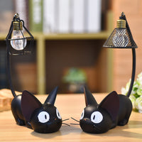 Lampes veilleuses chats noirs