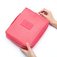 Trousse maquillage, sac de rangement cosmétiques, organiseur pour voyage
