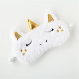 Masque de nuit ou de voyage (avion, train) occultant, en forme de licorne, chat, princesse
