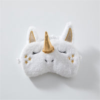Masque de nuit ou de voyage (avion, train) occultant, en forme de licorne, chat, princesse