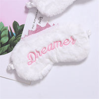 Masque de nuit ou de voyage (avion, train) occultant, en forme de licorne, chat, princesse