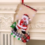 Chaussettes de Noël à accrocher à la cheminée