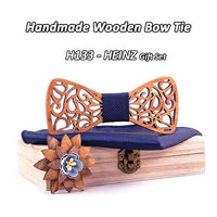 Nœud papillon en bois original pour adulte homme ET enfant - sculpté