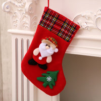 Chaussettes de Noël à accrocher à la cheminée