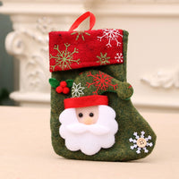 Chaussettes de Noël à accrocher à la cheminée