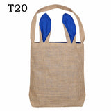 Sacs oreilles de lapin en toile de jute originaux, édition pâques