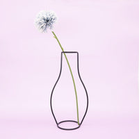 Décoration pour vase, pot de fleurs style nordique. Design abstrait en fer forgé ligne minimaliste