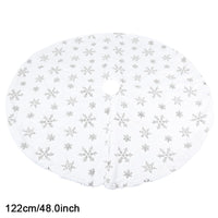 Tapis pour sapin de noël. Décoration pour déposer les cadeaux