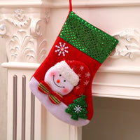 Chaussettes de Noël à accrocher à la cheminée
