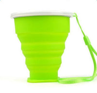 Verre rétractable / pliable pour voyage