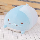 Coussins peluches poufs animaux (chat chien pingouin cochon)