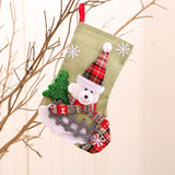Chaussettes de Noël à accrocher à la cheminée