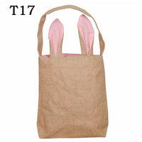 Sacs oreilles de lapin en toile de jute originaux, édition pâques