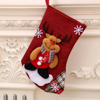 Chaussettes de Noël à accrocher à la cheminée