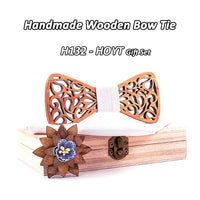 Nœud papillon en bois original pour adulte homme ET enfant - sculpté