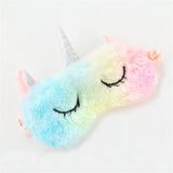 Masque de nuit ou de voyage (avion, train) occultant, en forme de licorne, chat, princesse