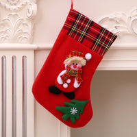 Chaussettes de Noël à accrocher à la cheminée