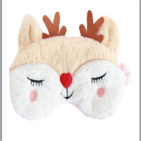 Masque de nuit ou de voyage (avion, train) occultant, en forme de licorne, chat, princesse
