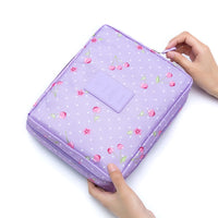 Trousse maquillage, sac de rangement cosmétiques, organiseur pour voyage