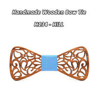 Nœud papillon en bois original pour adulte homme ET enfant - sculpté