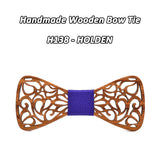 Nœud papillon en bois original pour adulte homme ET enfant - sculpté