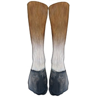Chaussettes avec motifs pattes d'animaux