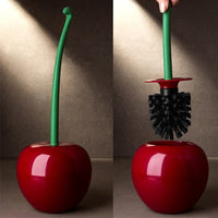 Brosse pour toilettes en forme de cerise. Brosse WC originale