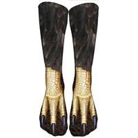 Chaussettes avec motifs pattes d'animaux