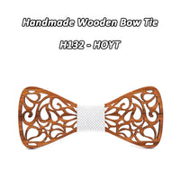 Nœud papillon en bois original pour adulte homme ET enfant - sculpté