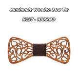 Nœud papillon en bois original pour adulte homme ET enfant - sculpté