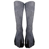 Chaussettes avec motifs pattes d'animaux