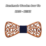 Nœud papillon en bois original pour adulte homme ET enfant - sculpté