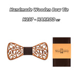 Nœud papillon en bois original pour adulte homme ET enfant - sculpté