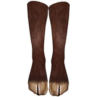 Chaussettes avec motifs pattes d'animaux