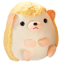 Peluche hérisson géant super mignon, coussin