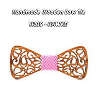 Nœud papillon en bois original pour adulte homme ET enfant - sculpté